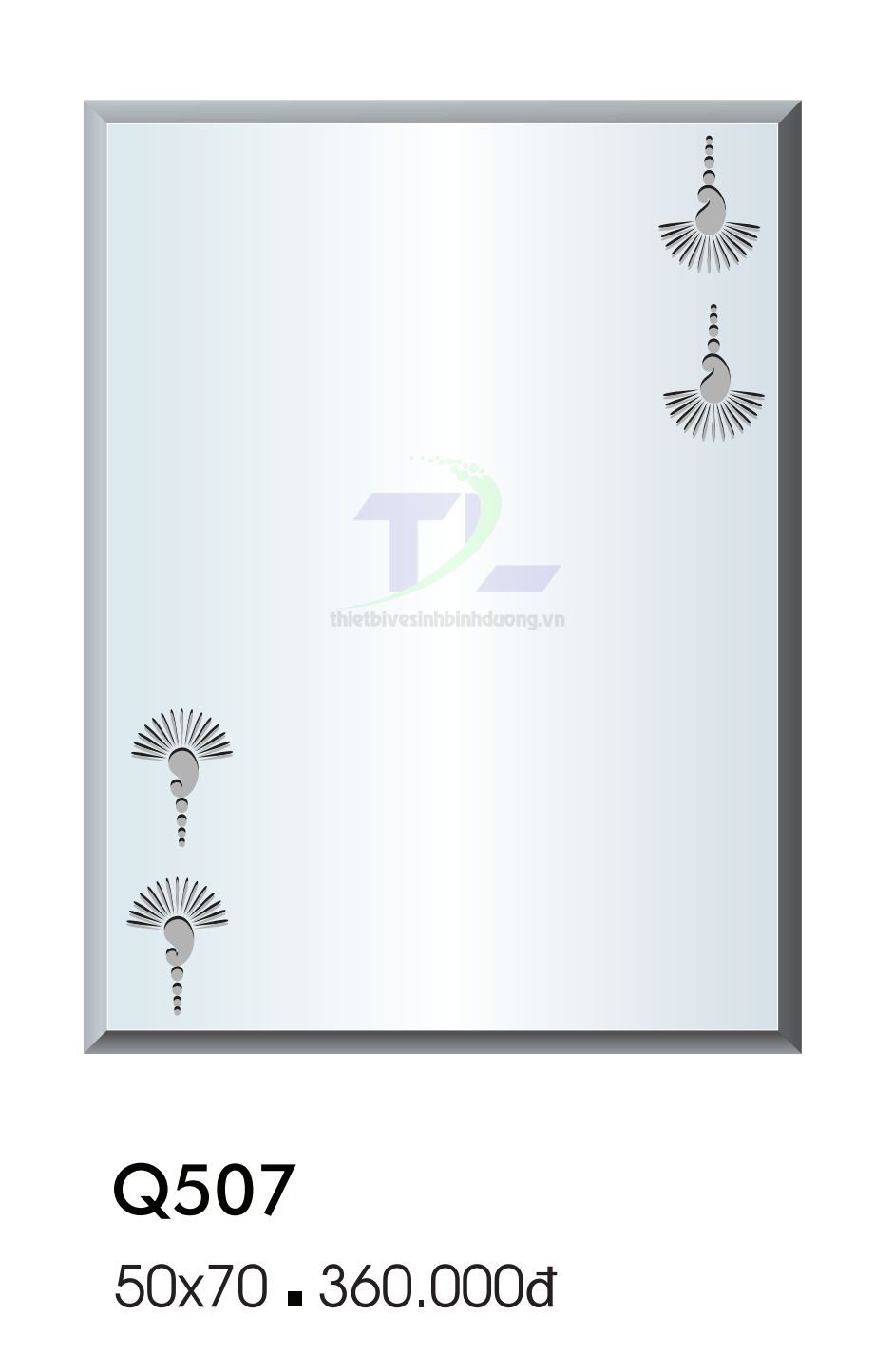 Gương soi phòng tắm QB Q507